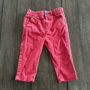Junior J Boys 6-9 Month Pants Red